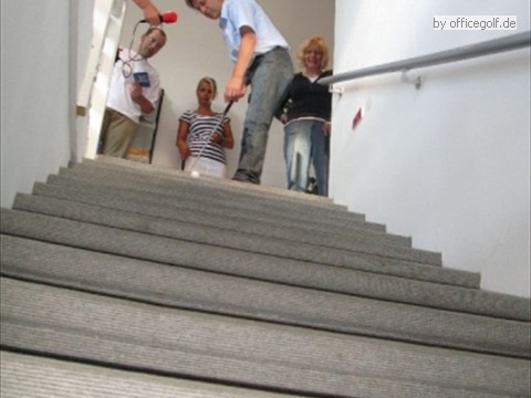 Treppe abwrts